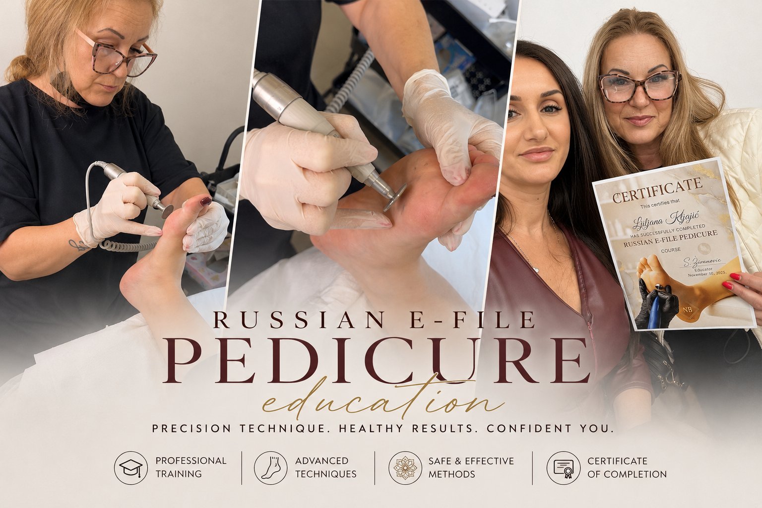 Dry Russian Pedicure Training